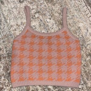 Blu Pepper Knit Sweater Tank